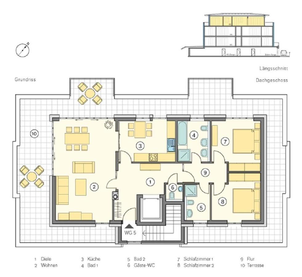 Villa Lindholm Wohnung 5 Penthouse ビンツ エクステリア 写真